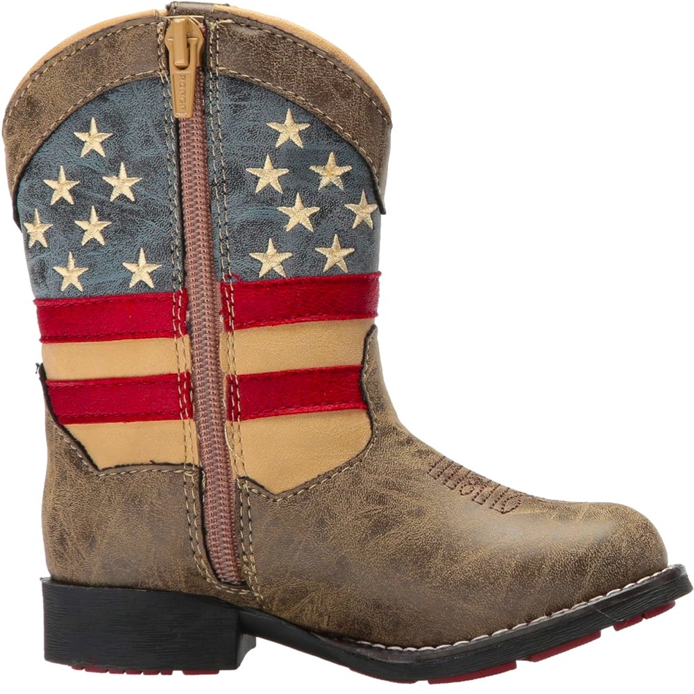 Pre loved cowboy boots for boys. Used once. Size 8C